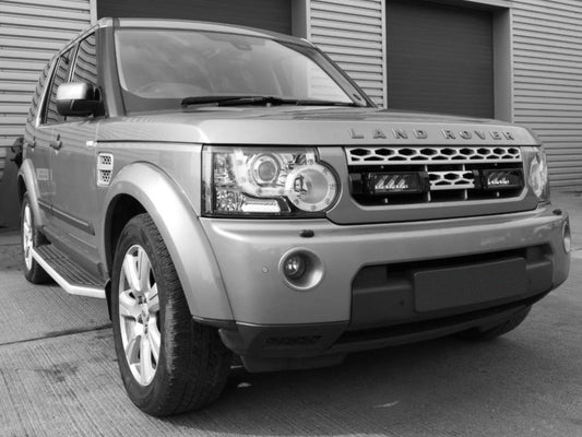 Lazerlamps Elite Grill LED am Discovery 4 Land Rover
